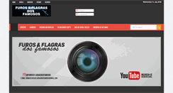 Desktop Screenshot of furoseflagrasdosfamosos.com